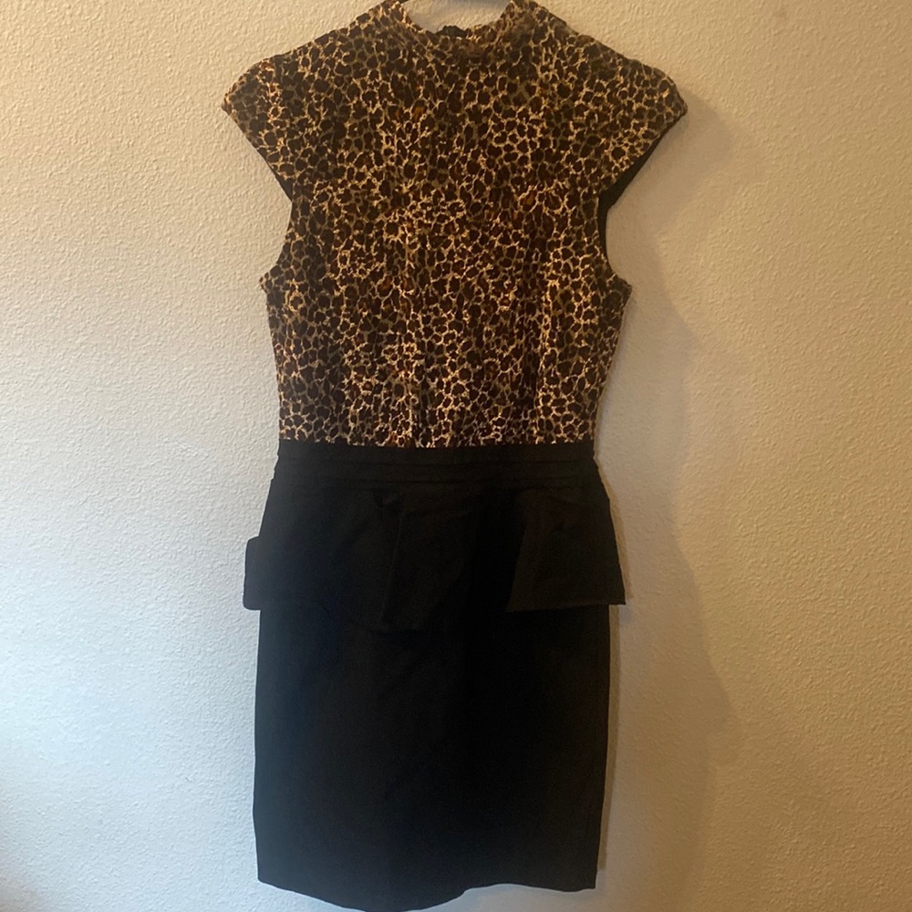 Heart Soul animal print dress size large